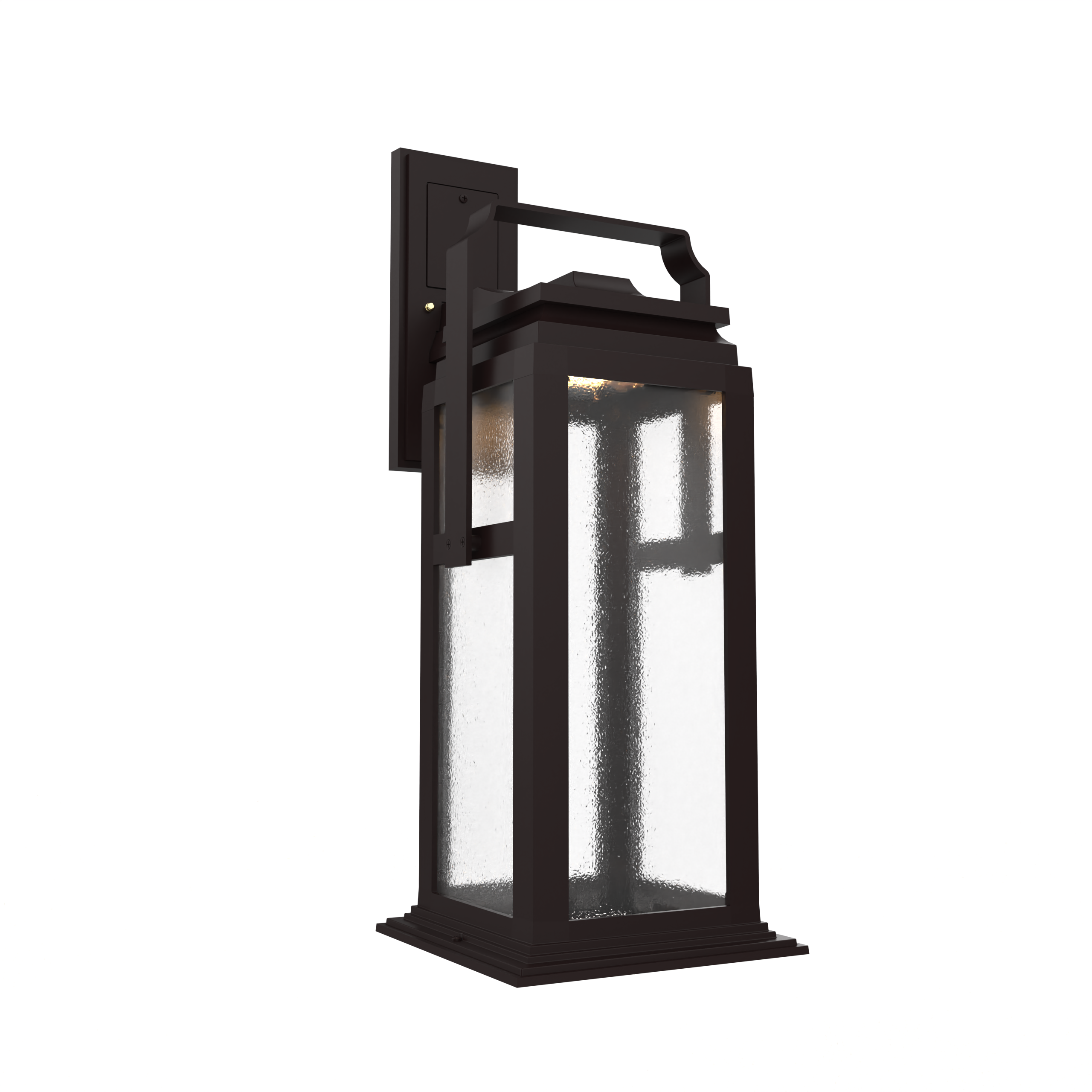 Serie 65e - Wall mount down open bottom large format - 36501