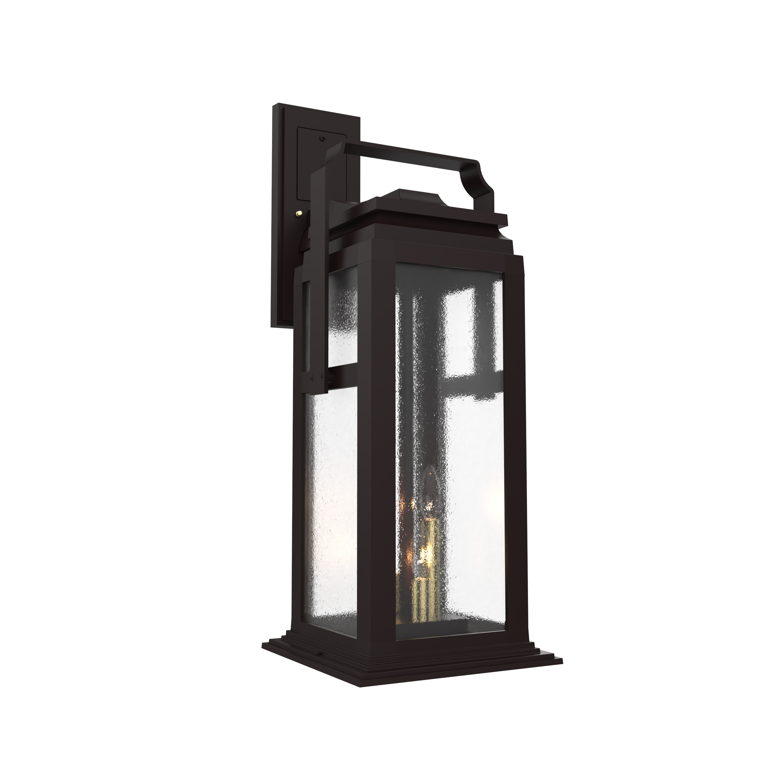 Serie 65e - Wall mount down open bottom large format - 36501