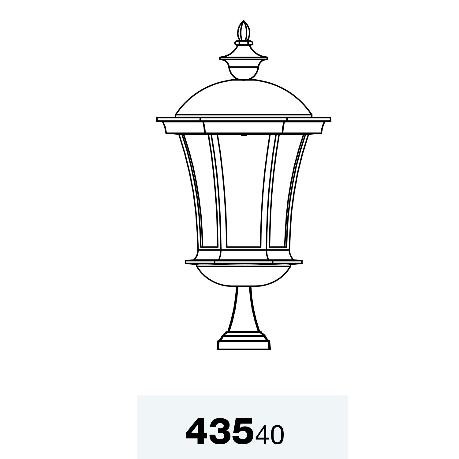 Westminster - Extra Large Pedestal Mount - 43540