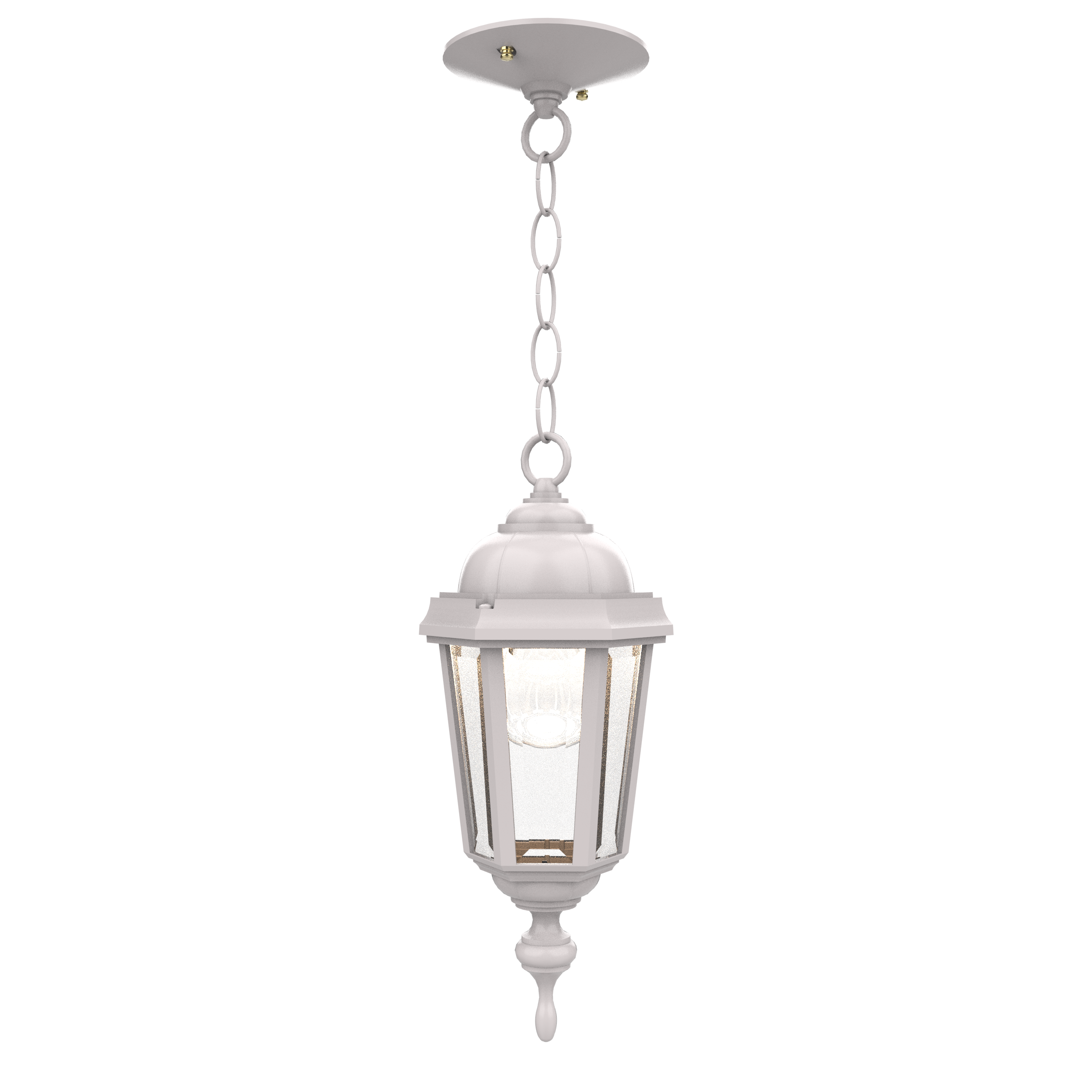 Vintage II - Ceiling mounting with chains closed bottom small format - 81004