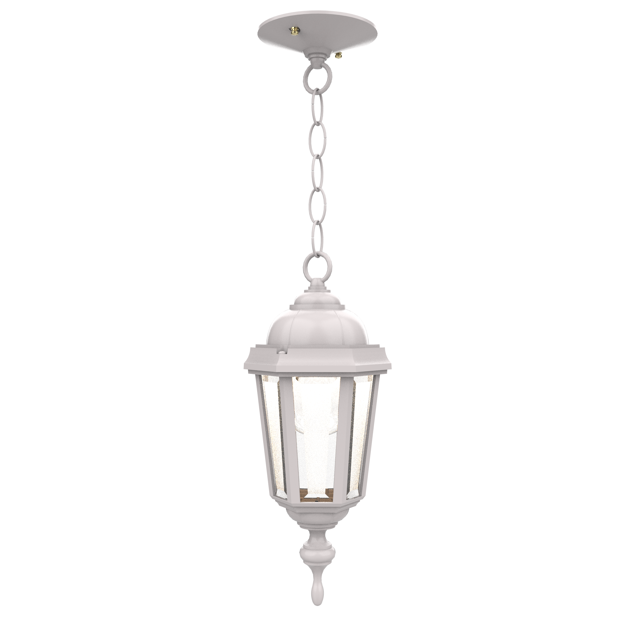 Vintage II - Ceiling mounting with chains closed bottom small format - 81004