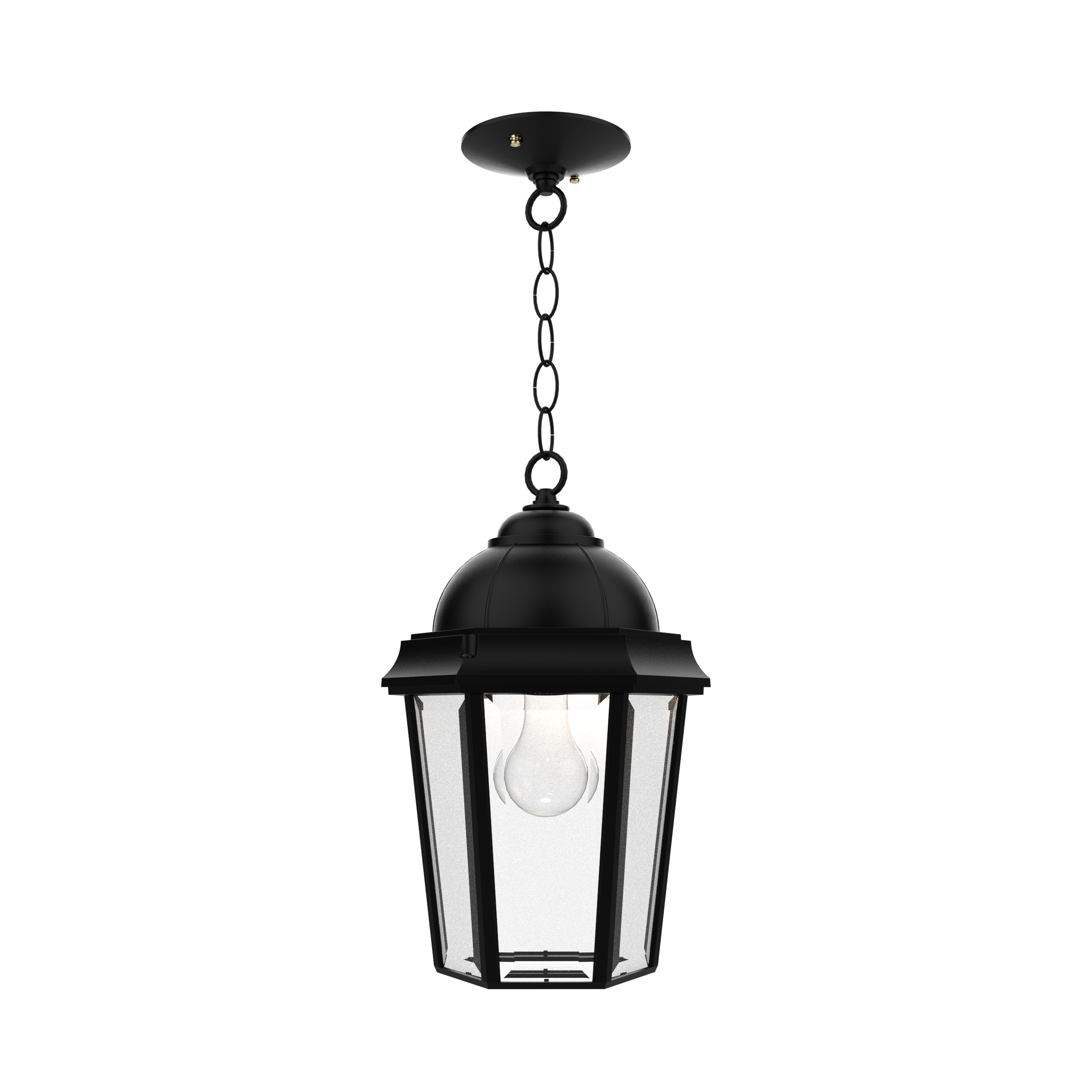 Vintage II - Ceiling mounting with chains open bottom large format - 81031
