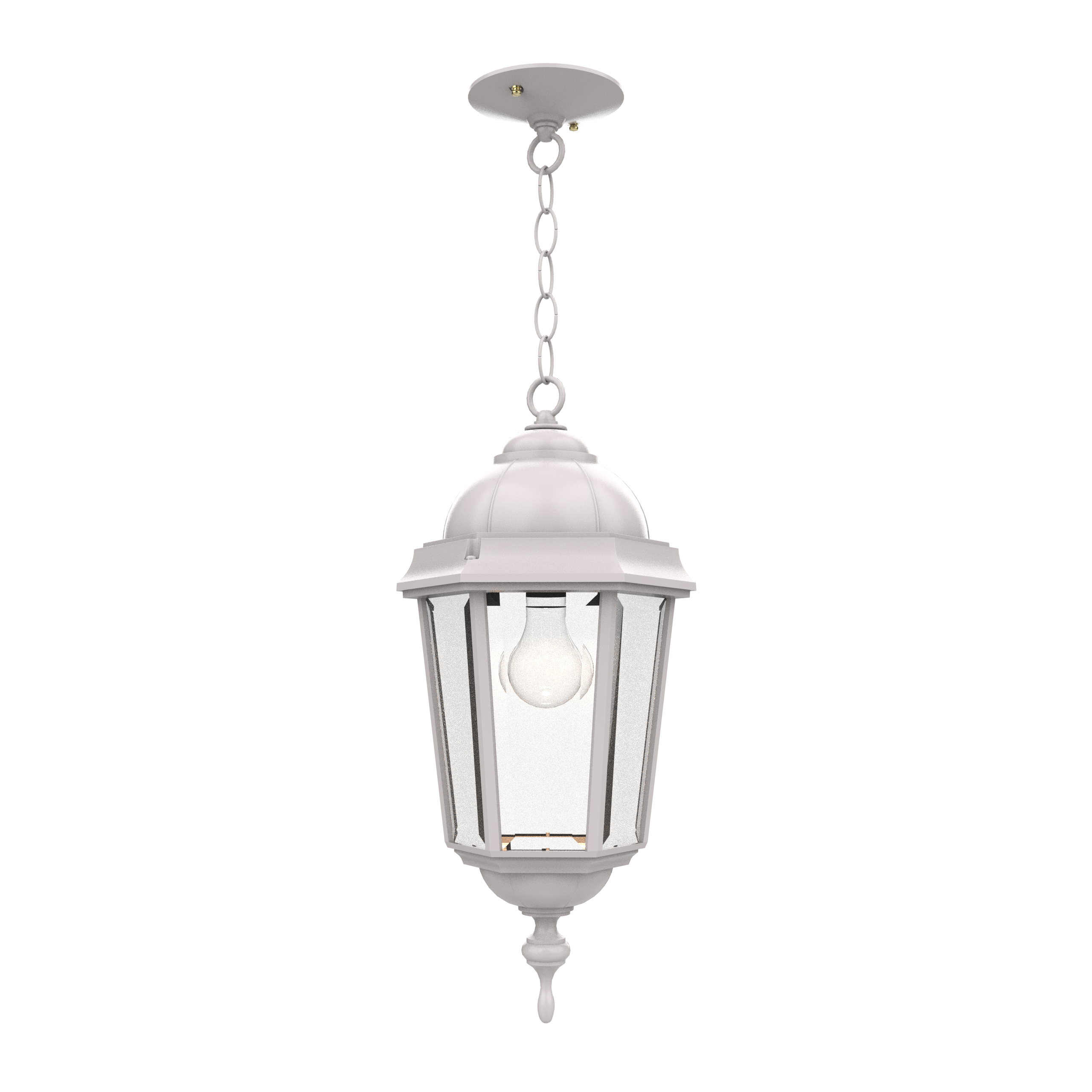 Vintage II - Ceiling mounting with chains large closed bottom - 81032