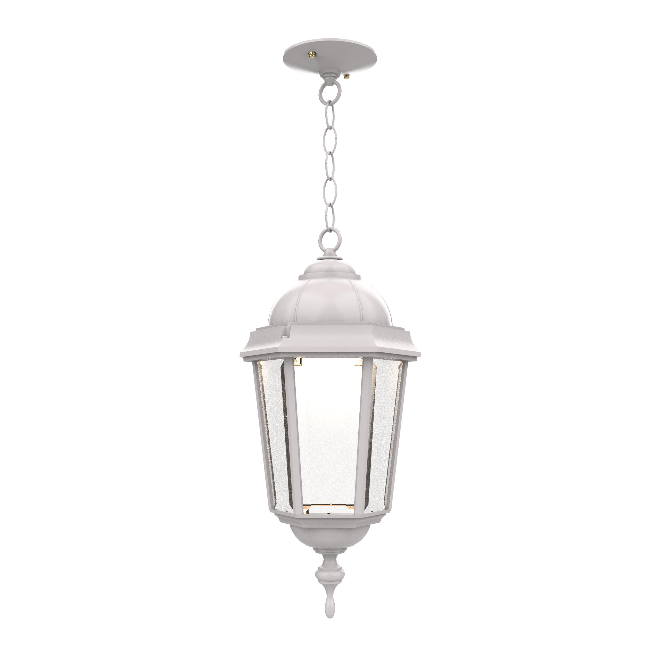 Vintage II - Ceiling mounting with chains large closed bottom - 81032