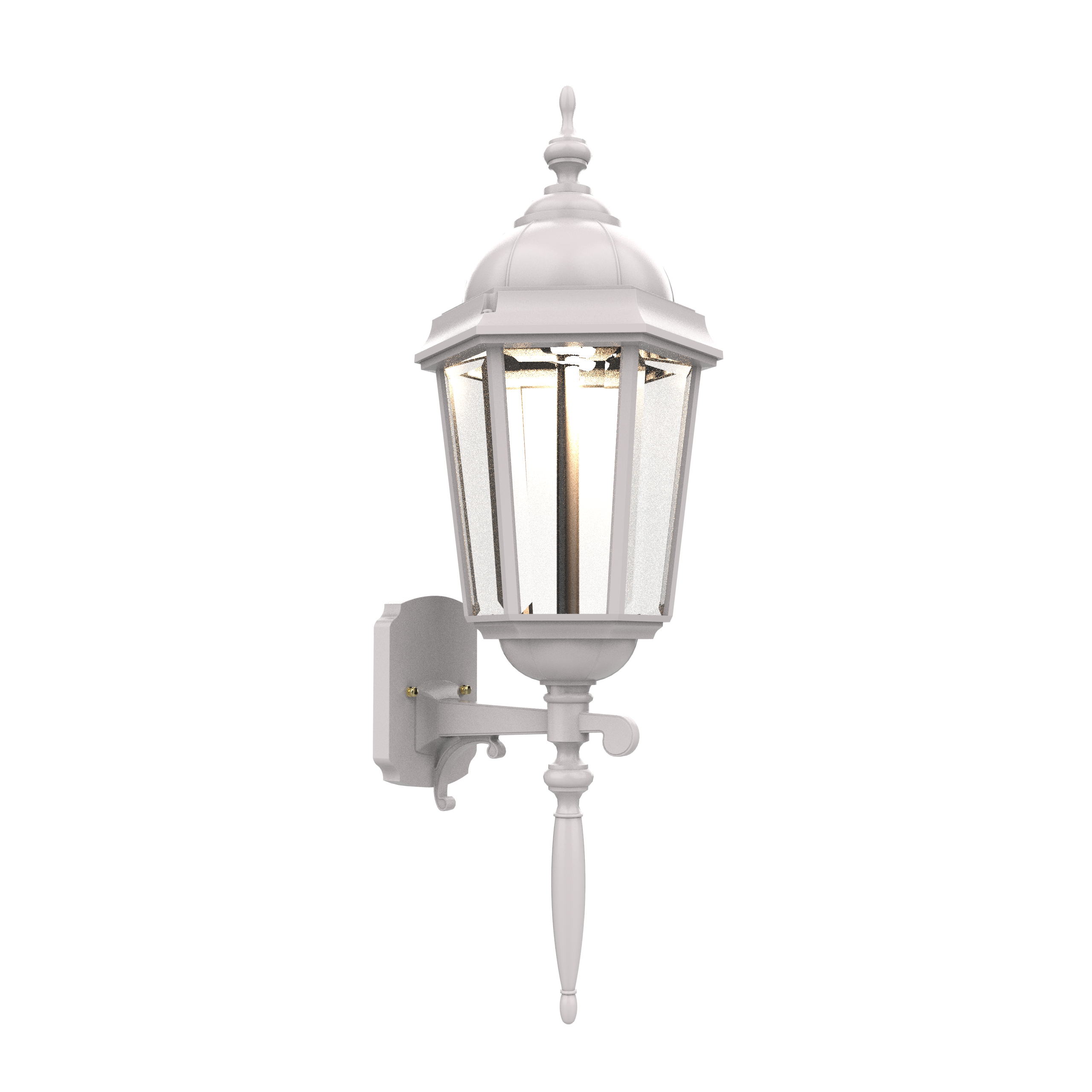 Vintage II - Wall mount up with large rod - 81034