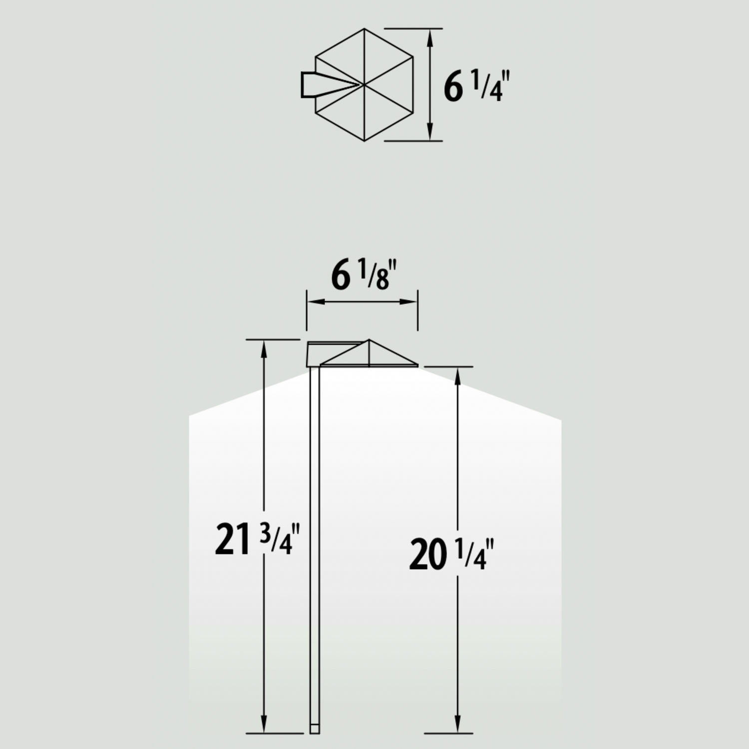 Luminaire paysager pour allées - 0110