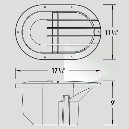 Luminaire paysager pour enfouissement - 0127
