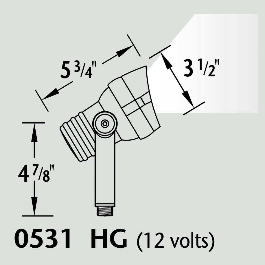 Luminaire paysager d&