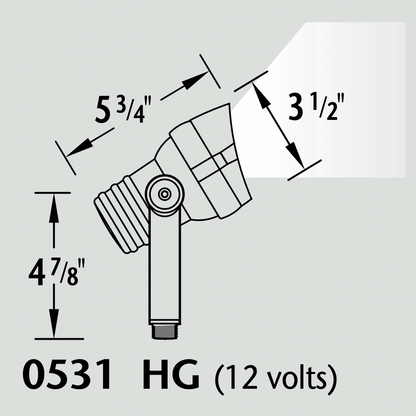Luminaire paysager d&