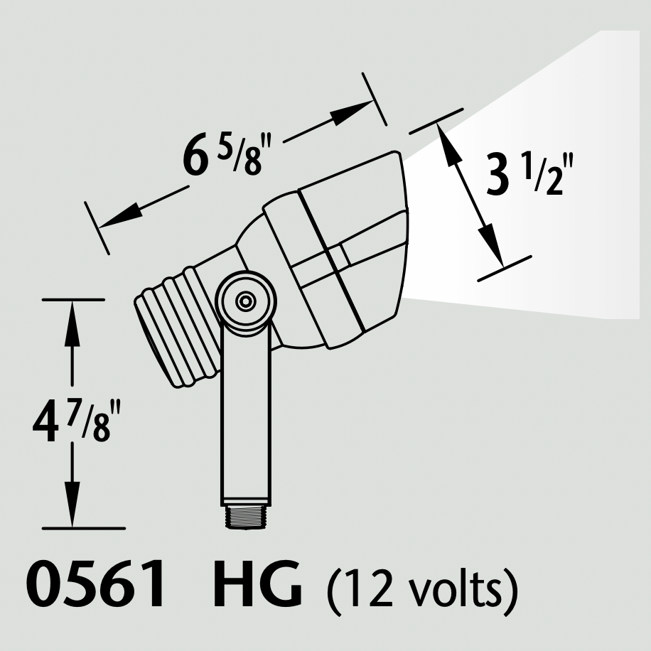 Luminaire paysager d&