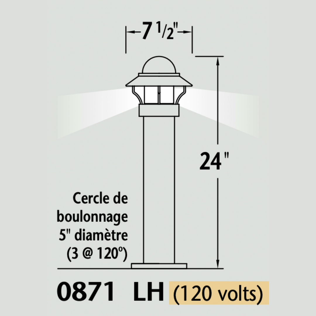 Luminaire paysager - Bollards - San Francisco 0871