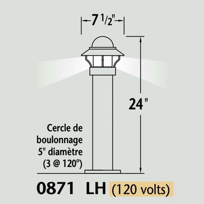 Luminaire paysager - Bollards - San Francisco 0871