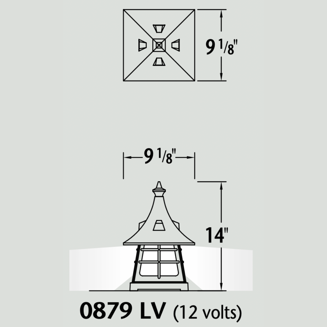 Luminaire paysager de sol - 0879