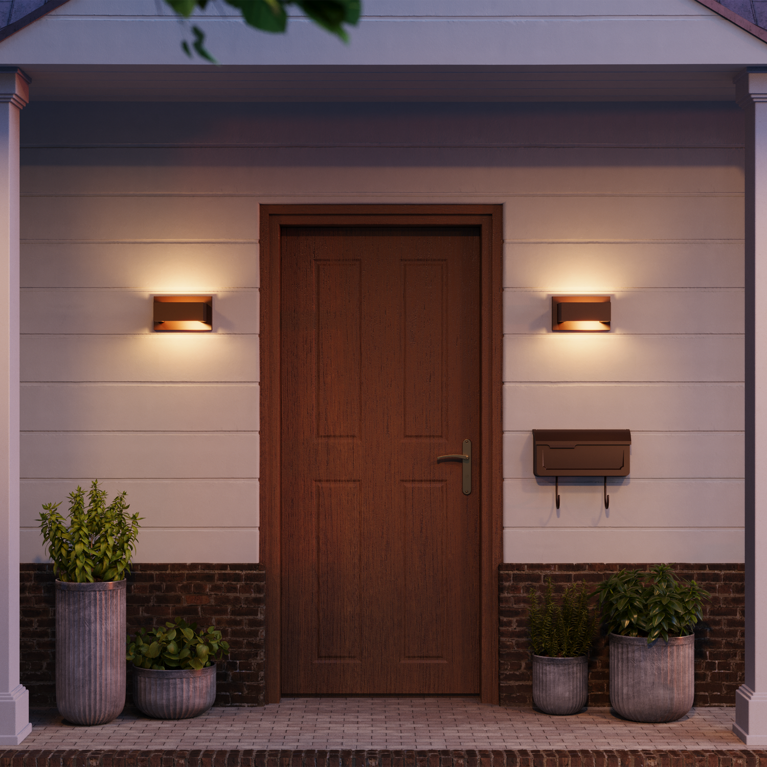 Tampa • Luminaire mural extérieur au DEL intégré [11124]