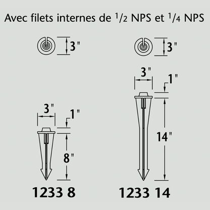 Mounting stake - 1233