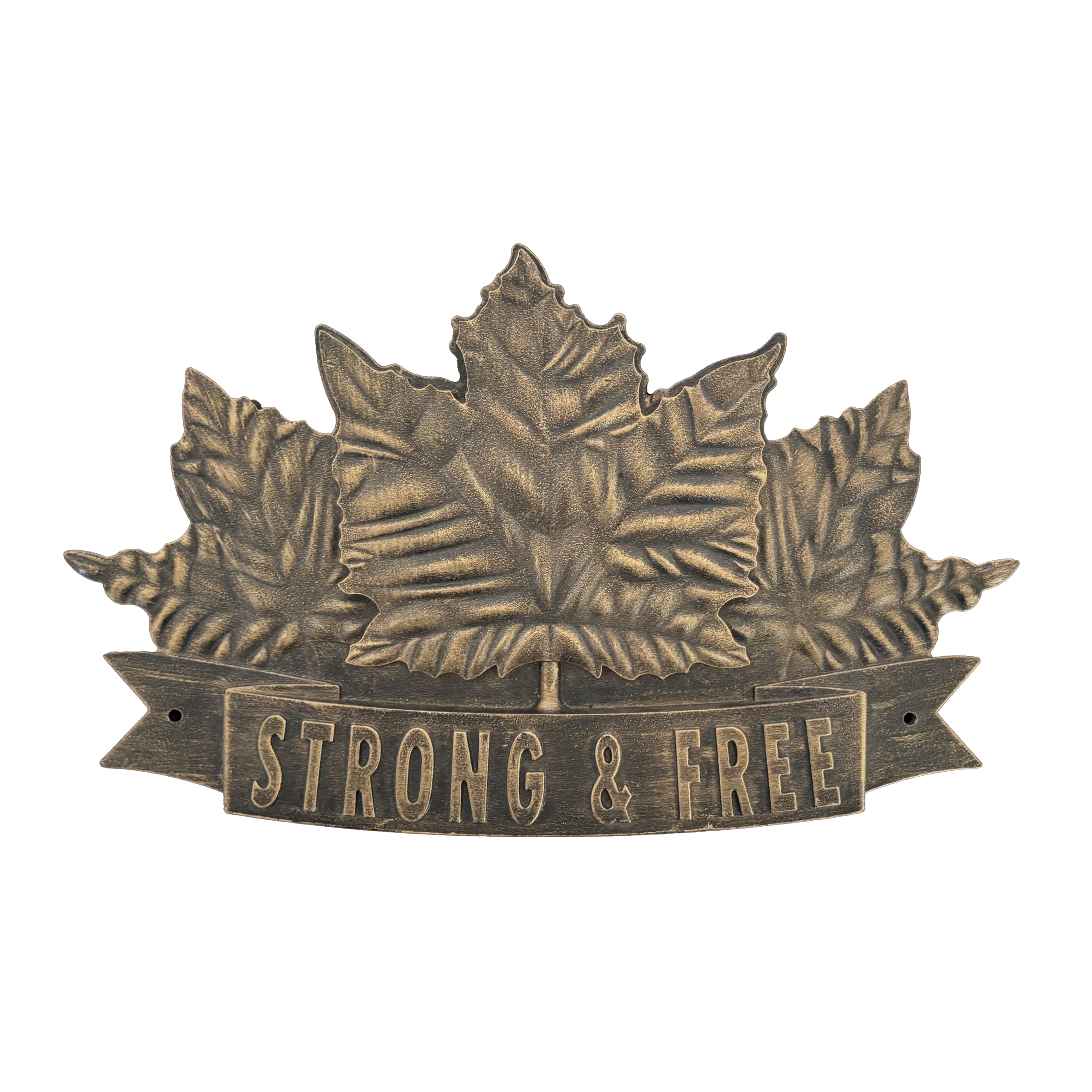 Strong and free • Plaque [1729]