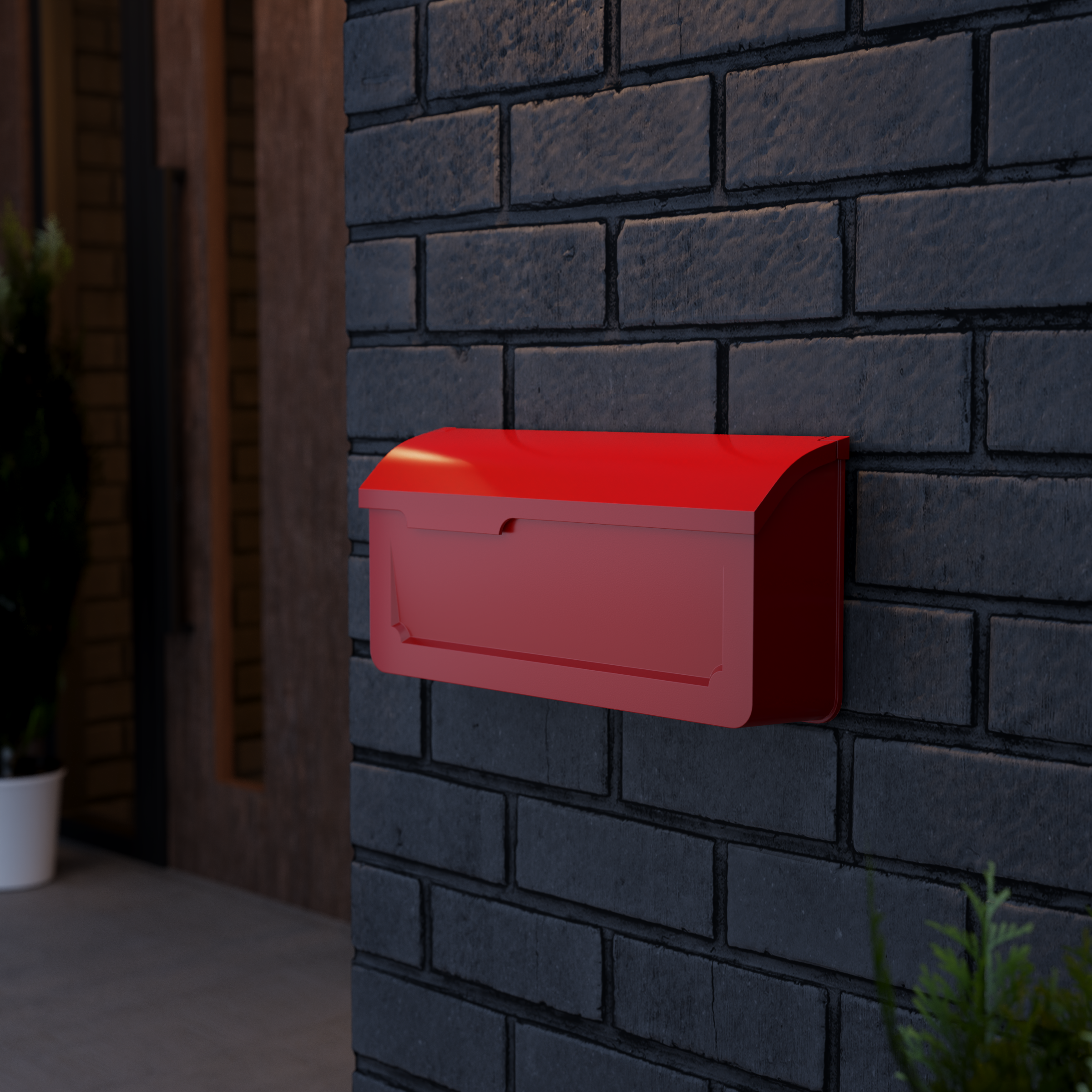 Florence - Boîte aux lettres horizontale - 1790