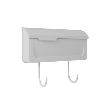 Florence - Boîte aux lettres horizontale avec crochets - 1791