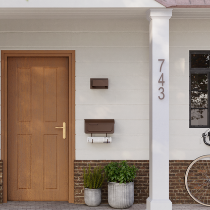 Florence - Boîte aux lettres horizontale avec crochets - 1791