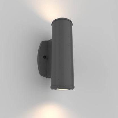 Evolution • Luminaire extérieur mural cylindrique au DEL intégré bidirectionnel [1828]