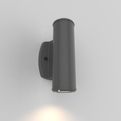 Evolution • Luminaire extérieur mural cylindrique au DEL intégré vers le bas [1828]