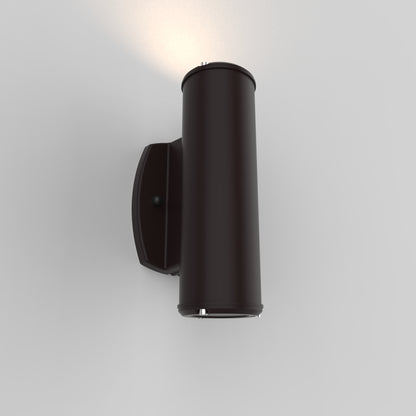 Evolution • Luminaire extérieur mural cylindrique au DEL intégré vers le haut [1828]