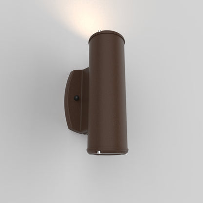 Evolution • Luminaire extérieur mural cylindrique au DEL intégré vers le haut [1828]