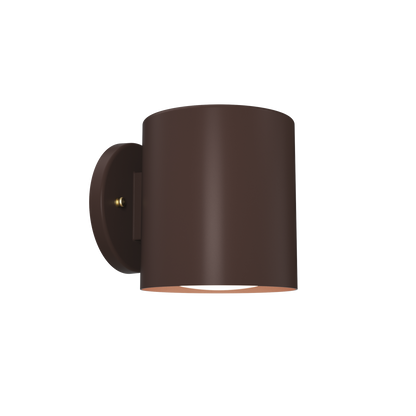 Évolution • Luminaire mural cylindrique court pour l&