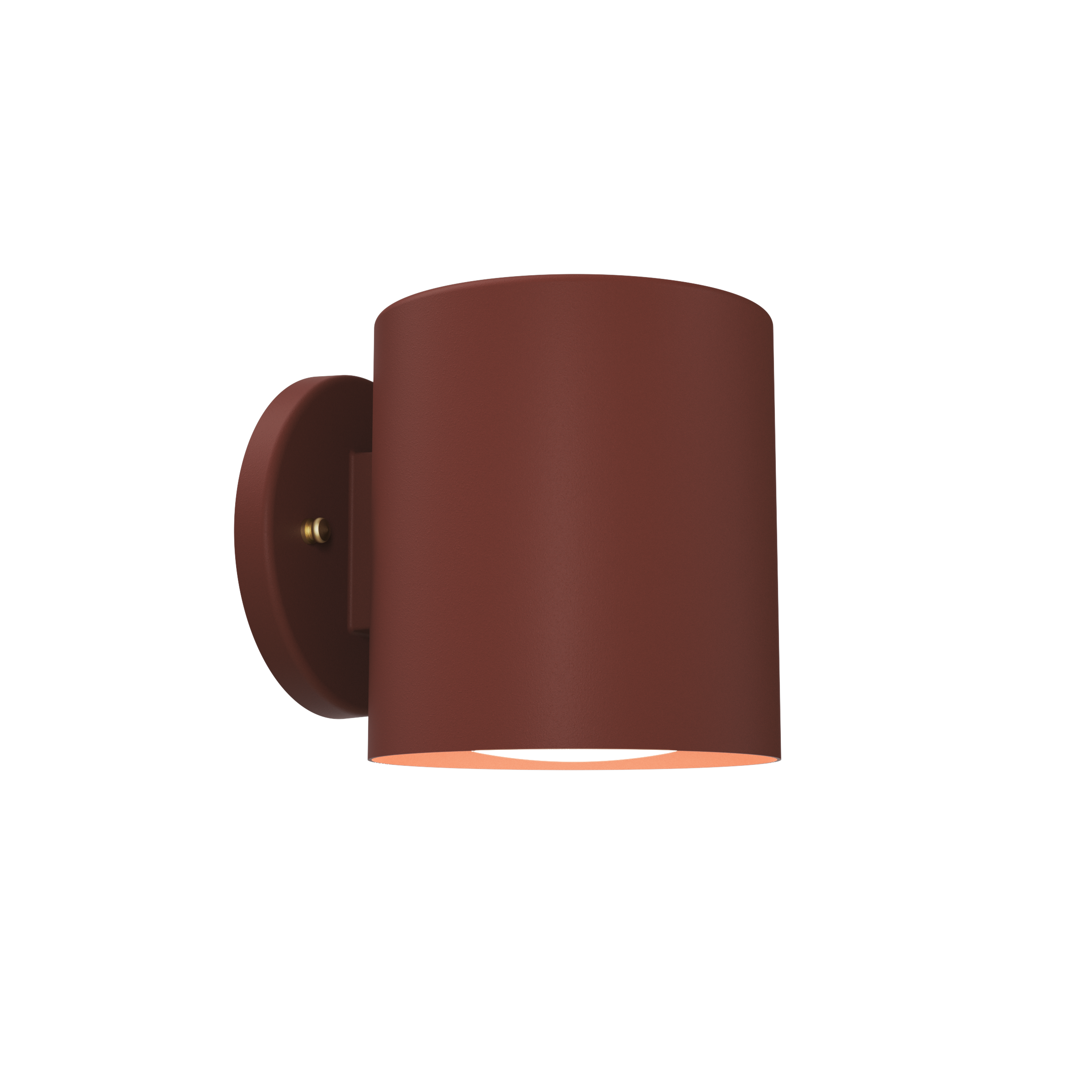 Évolution • Luminaire mural cylindrique court pour l&