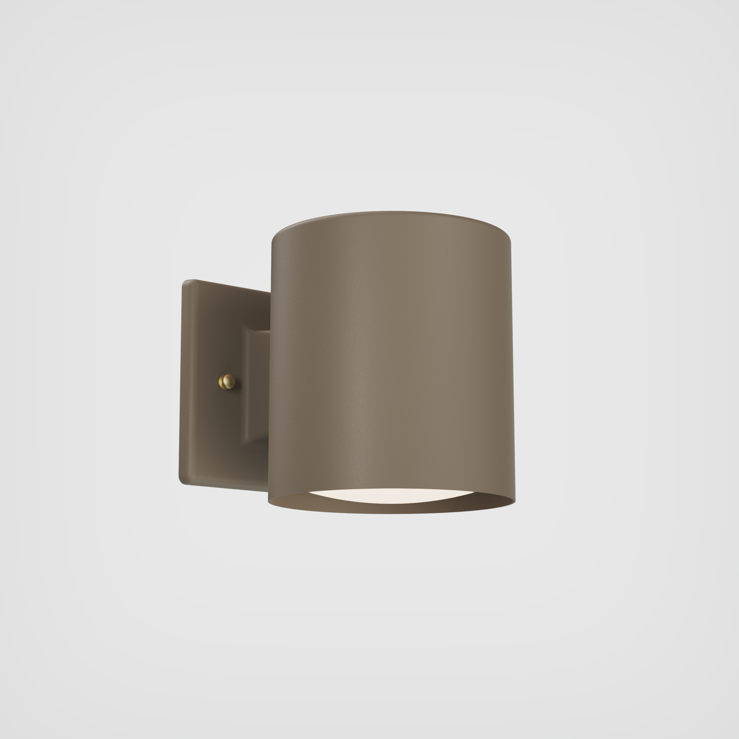 Évolution • Luminaire mural cylindrique court pour l&