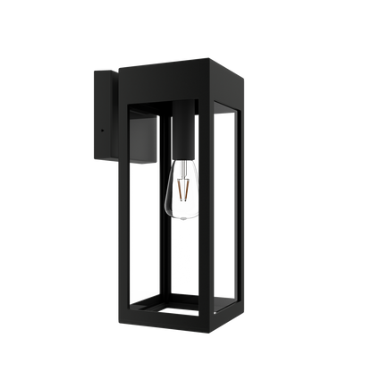 Stockholm • Luminaire mural extérieur montage vers le bas fond ouvert format moyen [21621]