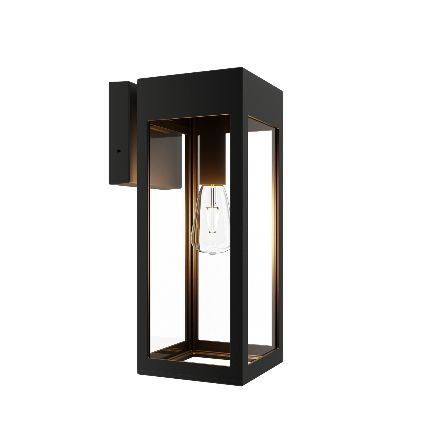 Stockholm • Luminaire mural extérieur montage vers le bas fond ouvert format moyen [21621]