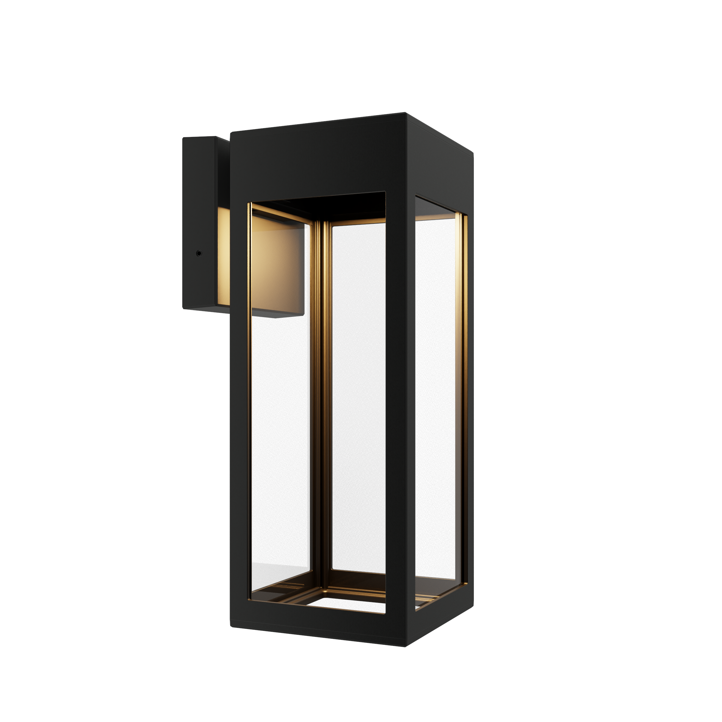 Stockholm • Luminaire mural extérieur montage vers le bas fond ouvert format moyen [21621]