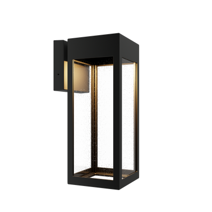 Stockholm • Luminaire mural extérieur montage vers le bas fond ouvert format moyen [21621]