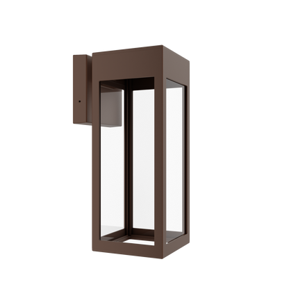 Stockholm • Luminaire mural extérieur montage vers le bas fond ouvert format moyen [21621]