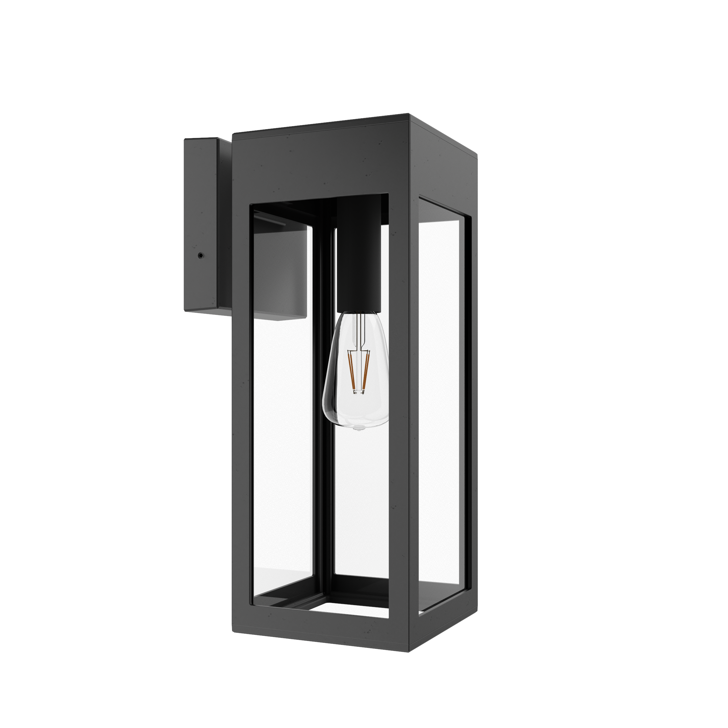 Stockholm • Luminaire mural extérieur montage vers le bas fond ouvert format moyen [21621]