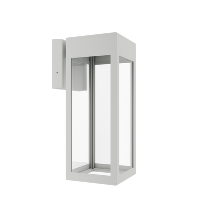 Stockholm • Luminaire mural extérieur montage vers le bas fond ouvert format moyen [21621]