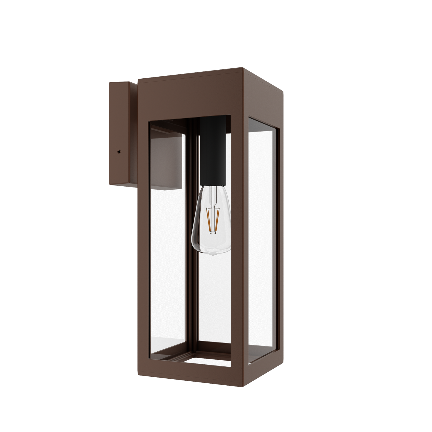 Stockholm • Luminaire mural extérieur montage vers le bas fond ouvert format moyen [21621]