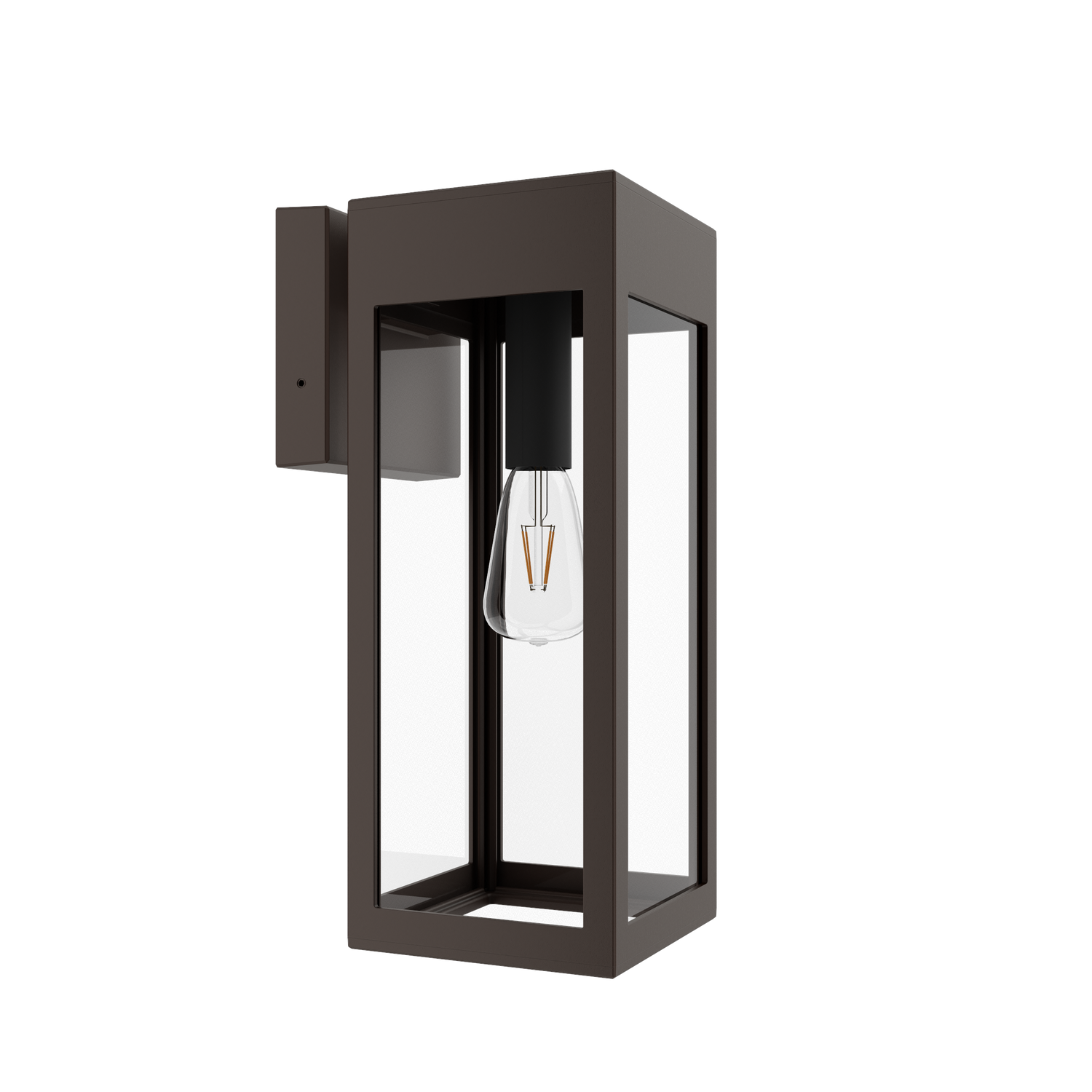 Stockholm • Luminaire mural extérieur montage vers le bas fond ouvert format moyen [21621]