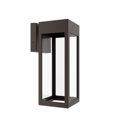 Stockholm • Luminaire mural extérieur montage vers le bas fond ouvert format moyen [21621]