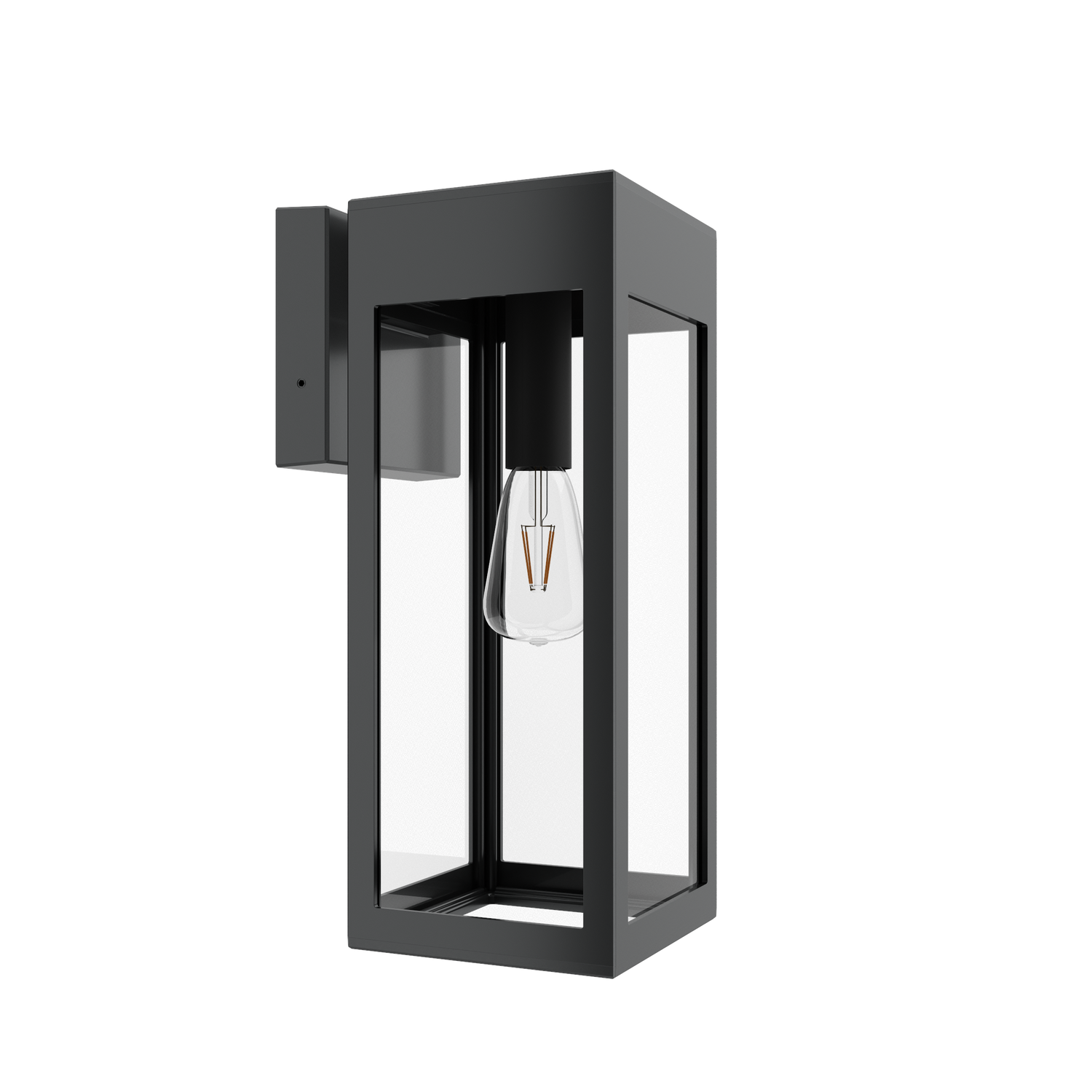 Stockholm • Luminaire mural extérieur montage vers le bas fond ouvert format moyen [21621]