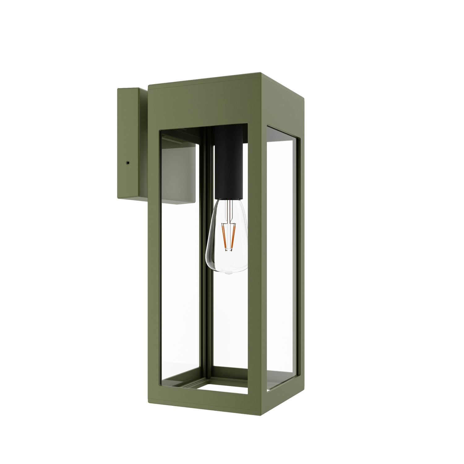 Stockholm • Luminaire mural extérieur montage vers le bas fond ouvert format moyen [21621]