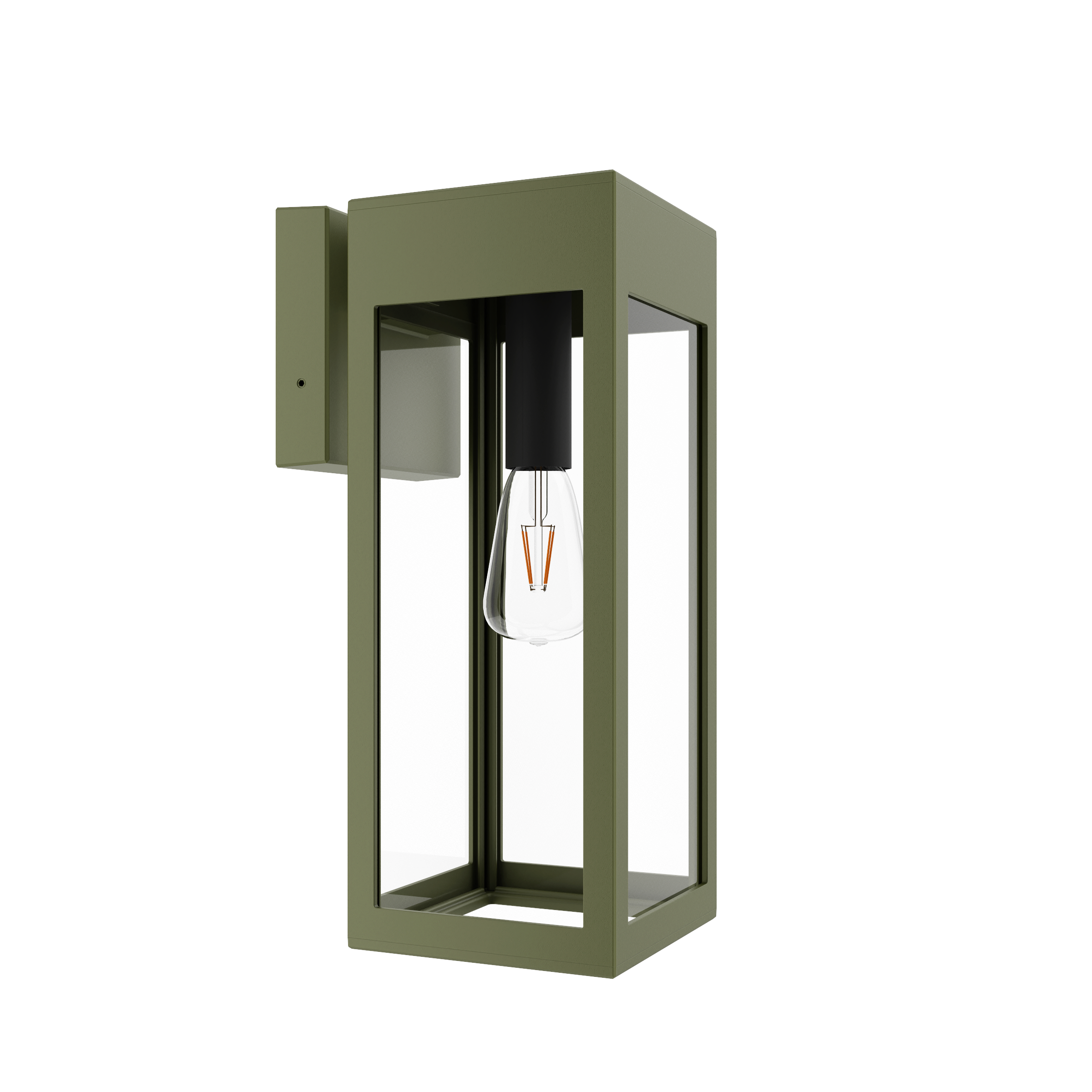 Stockholm • Luminaire mural extérieur montage vers le bas fond ouvert format moyen [21621]