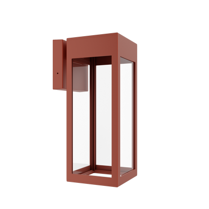 Stockholm • Luminaire mural extérieur montage vers le bas fond ouvert format moyen [21621]