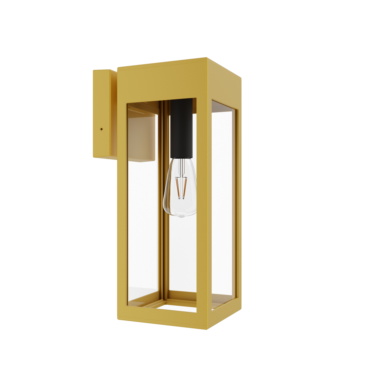 Stockholm • Luminaire mural extérieur montage vers le bas fond ouvert format moyen [21621]