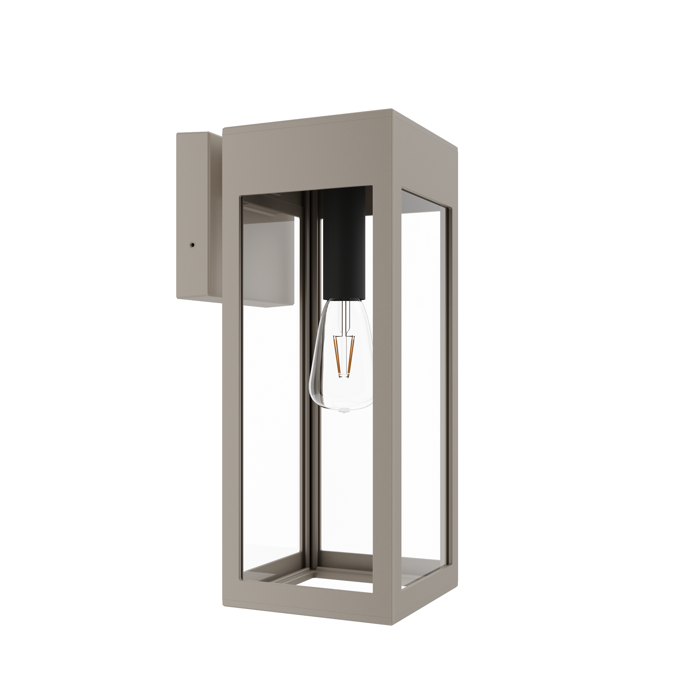 Stockholm • Luminaire mural extérieur montage vers le bas fond ouvert format moyen [21621]