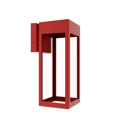 Stockholm • Luminaire mural extérieur montage vers le bas fond ouvert format moyen [21621]