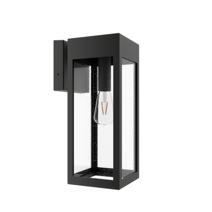 Stockholm • Luminaire mural extérieur montage vers le bas fond ouvert format moyen [21621]