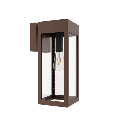 Stockholm • Luminaire mural extérieur montage vers le bas fond ouvert format moyen [21621]