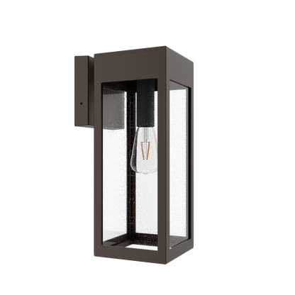 Stockholm • Luminaire mural extérieur montage vers le bas fond ouvert format moyen [21621]